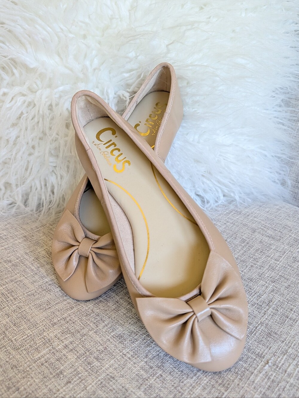 Circus by Sam Edelman Blush Bow Ballet Flats